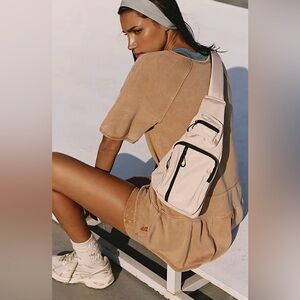 NWT Free People Sprinter Sling Crossbody
